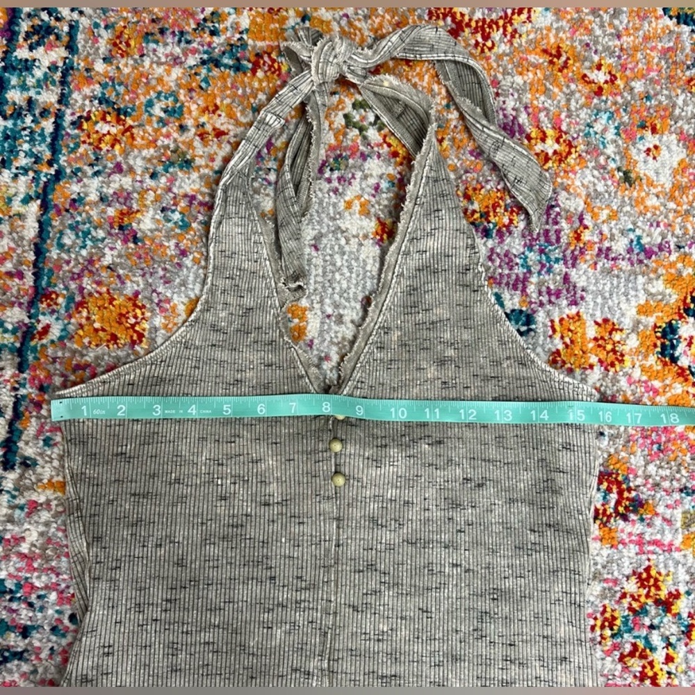 Anthropologie Pilcro Henley Moss Halter Top Women’s - Picture 14 of 15